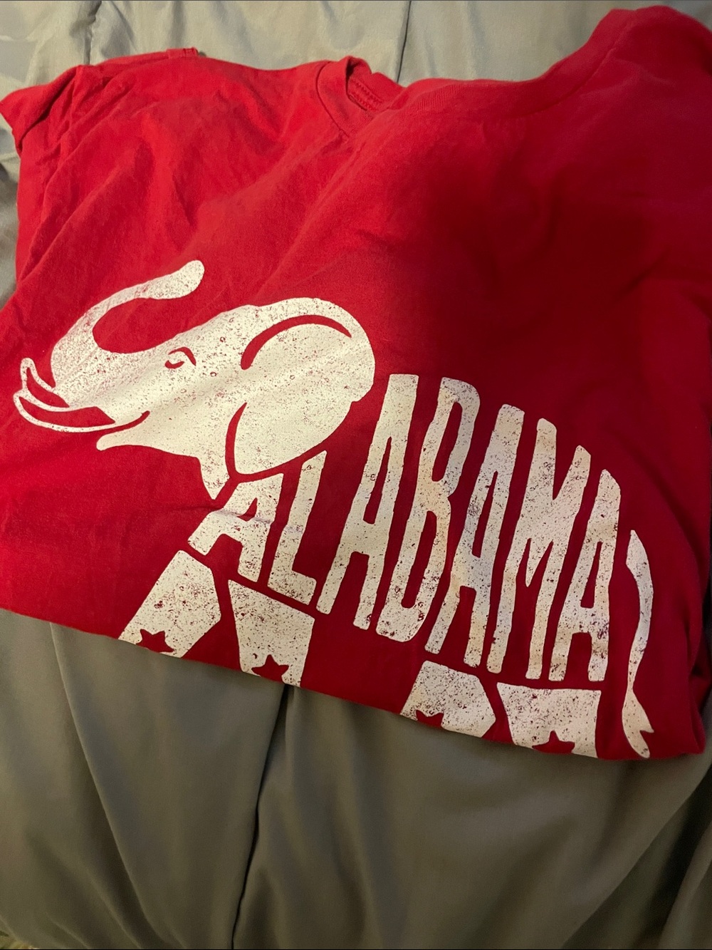 Alabama Red Graphic Home Accent T-Shirt